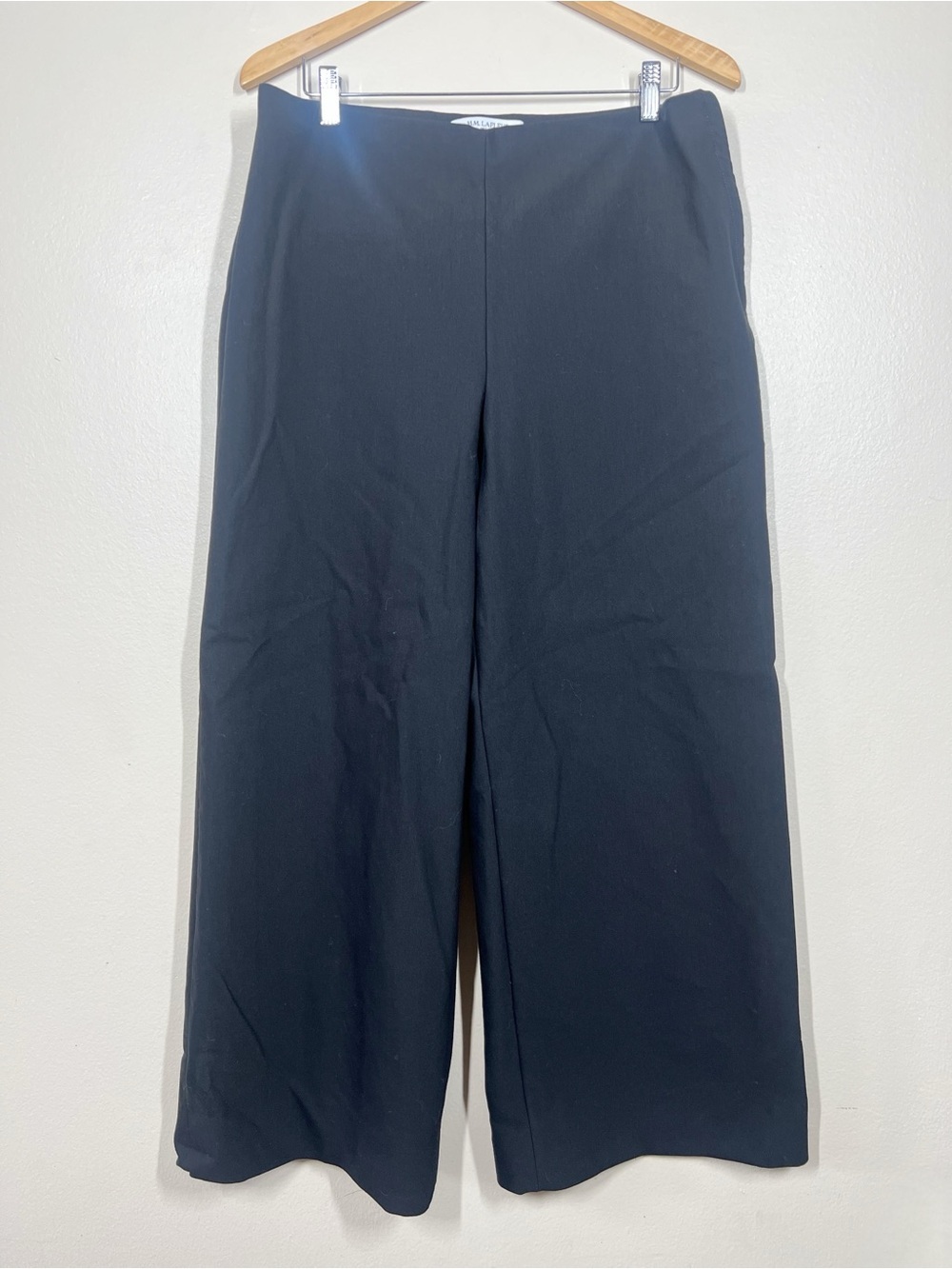 MM LaFleur Womens Wide-Leg Side Zip flat front high rise Dress Pants size 14